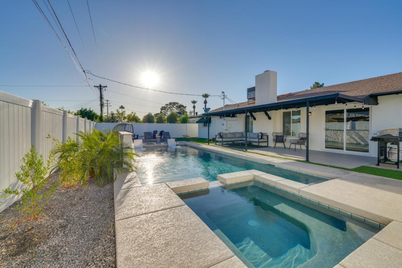 Scottsdale Abode Fire Pit And Private Pool With Spa Villa Exterior photo